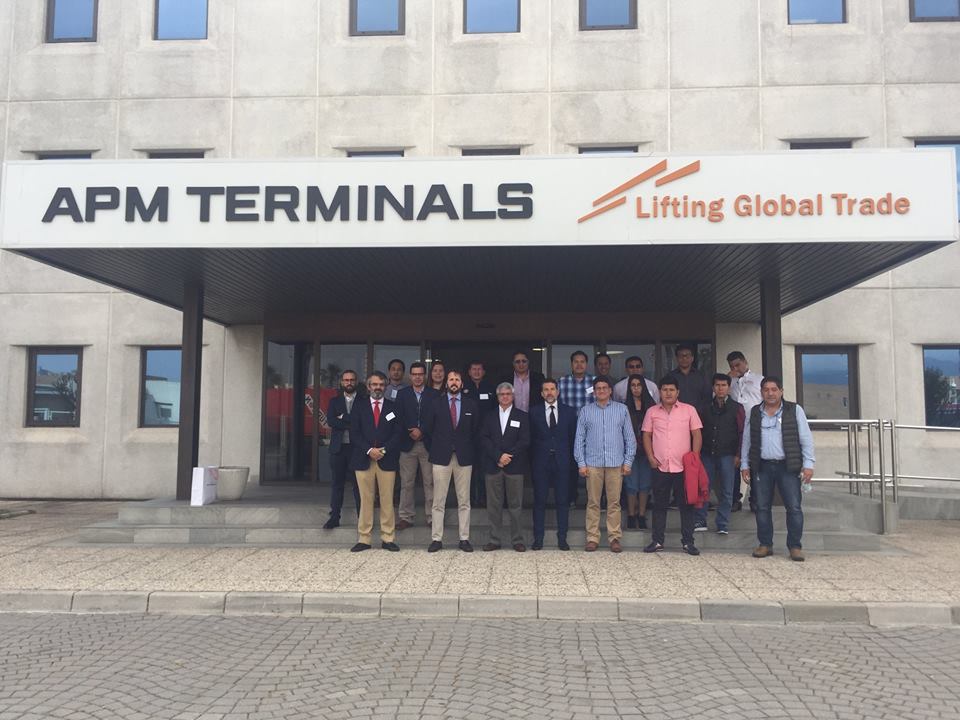 miembros de la mision comercial en Algeciras